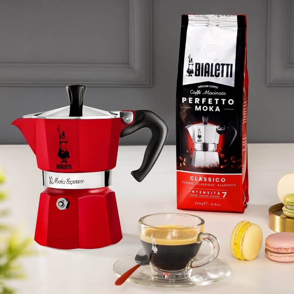 Bialetti Moka Express Colore Espressokocher