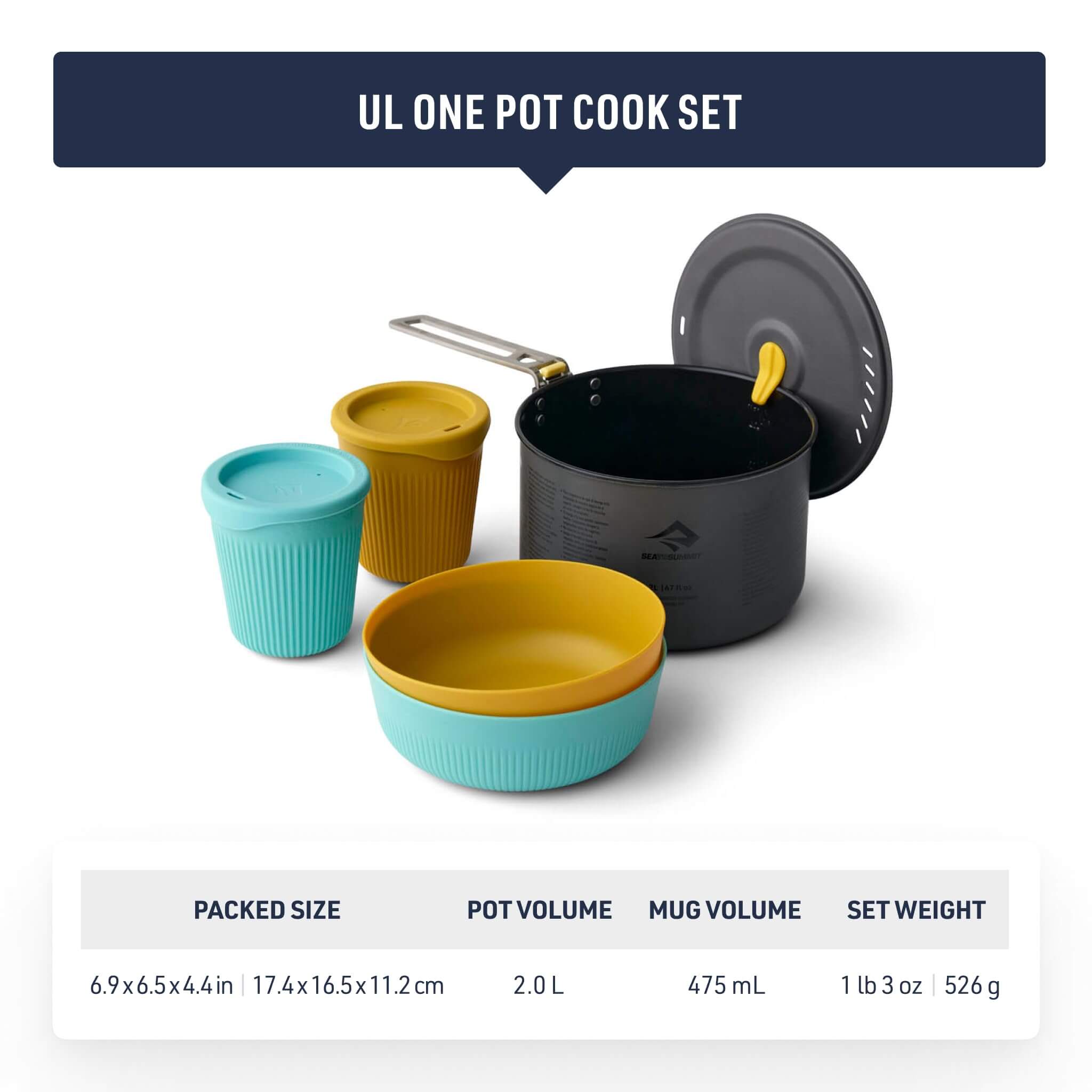 Sea to Summit Frontier UL One Pot Kochset