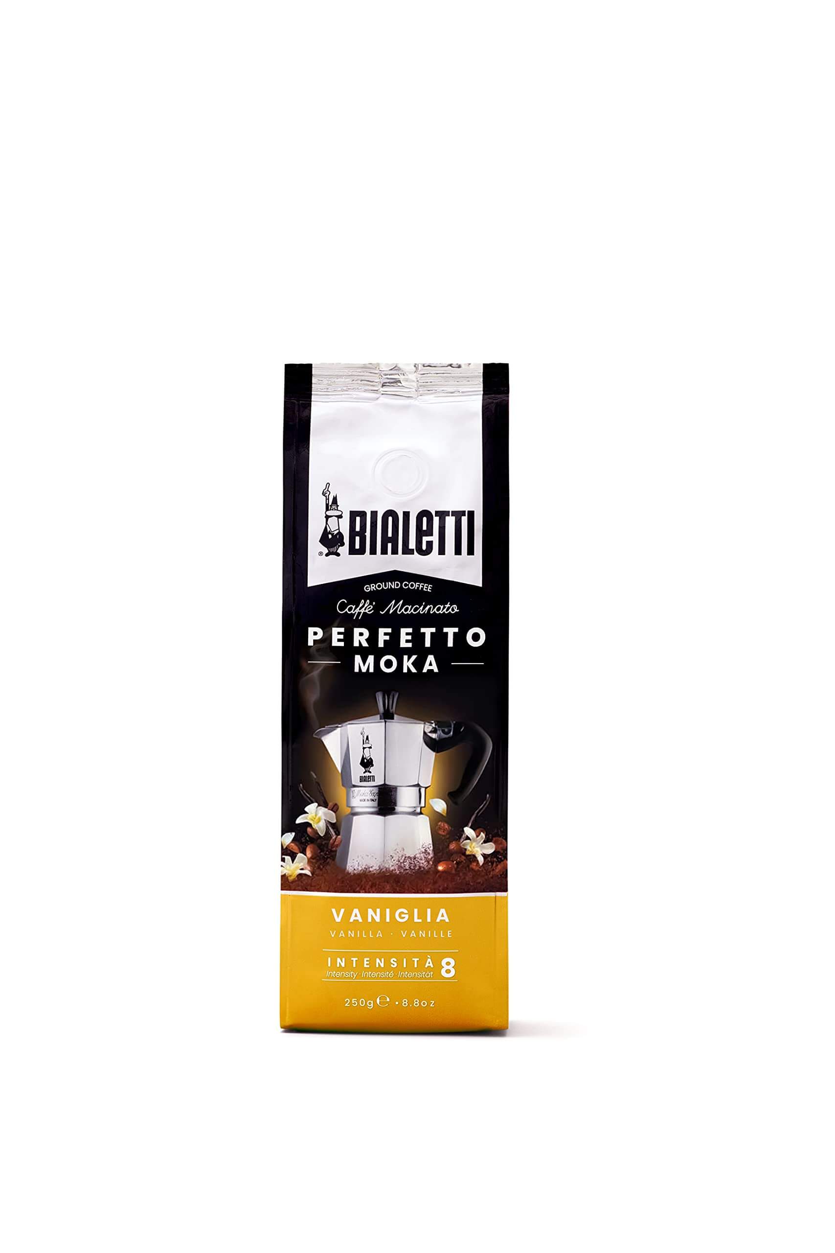 Bialetti Perfetto Moka Gemahlener Kaffee