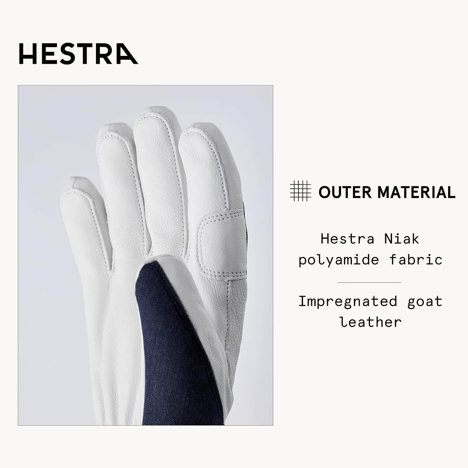 Hestra Women's Voss CZone 5 Finger