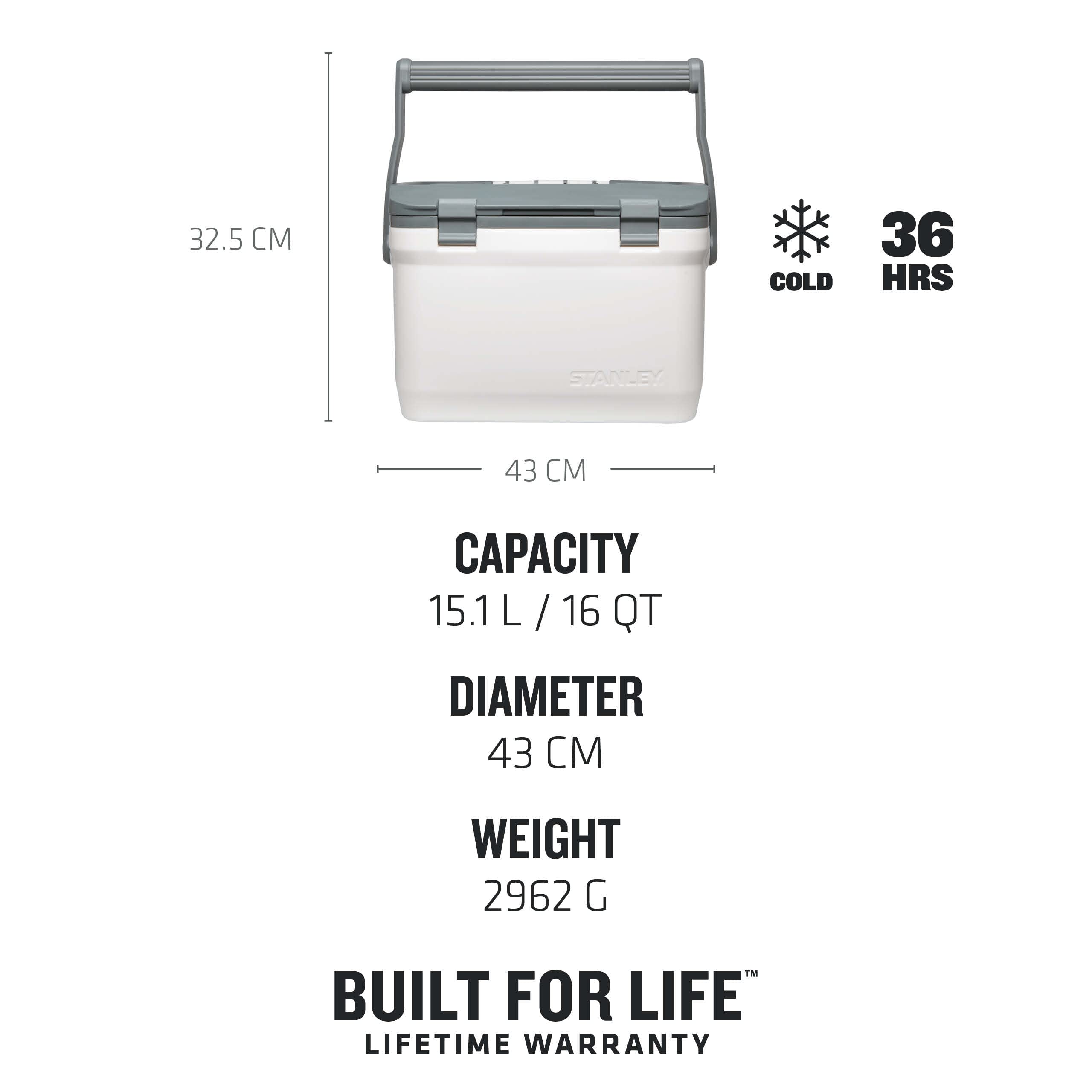 Stanley Adventure Outdoor Cooler 15.1L - Camping Kühlbox