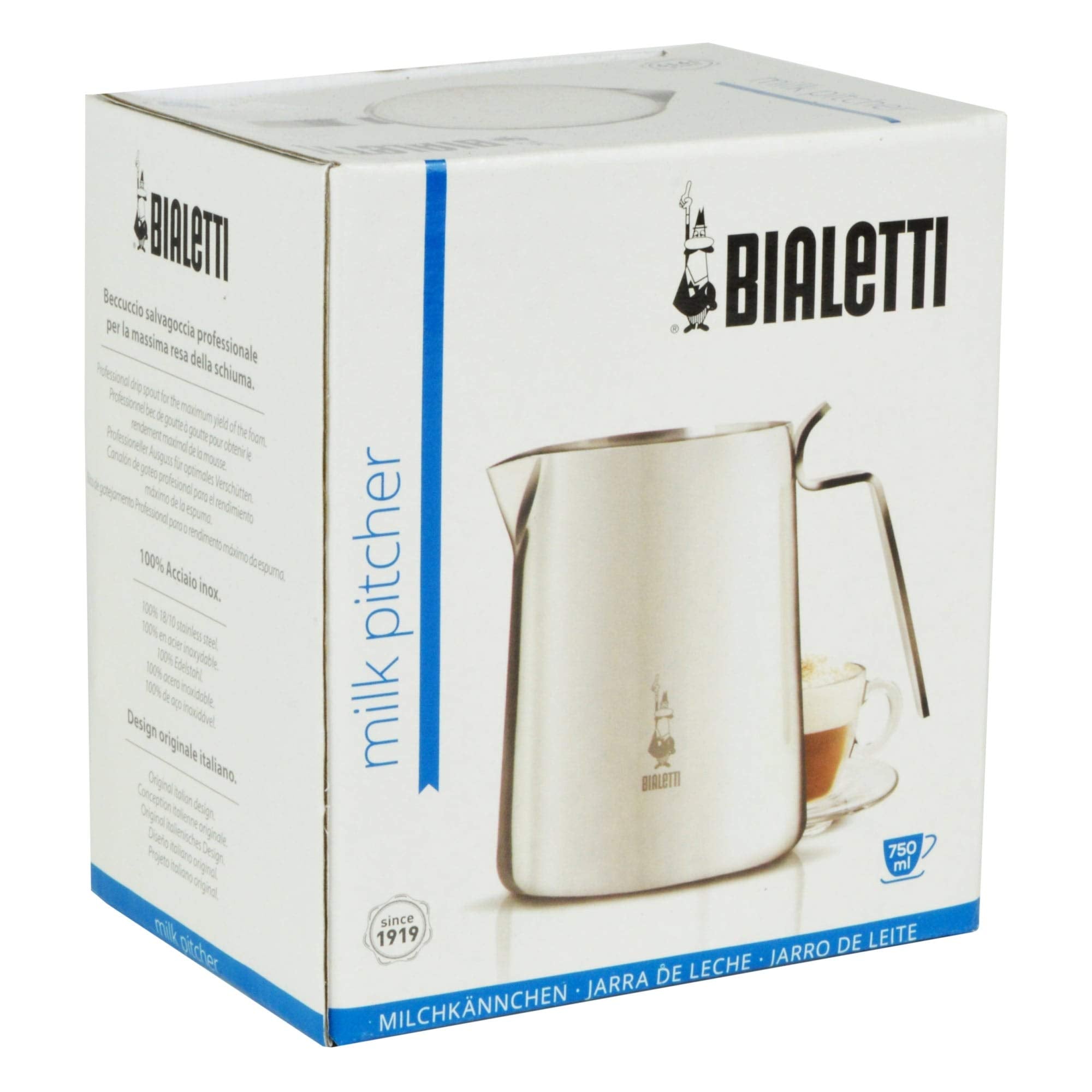 Bialetti Milchkännchen Edelstahl