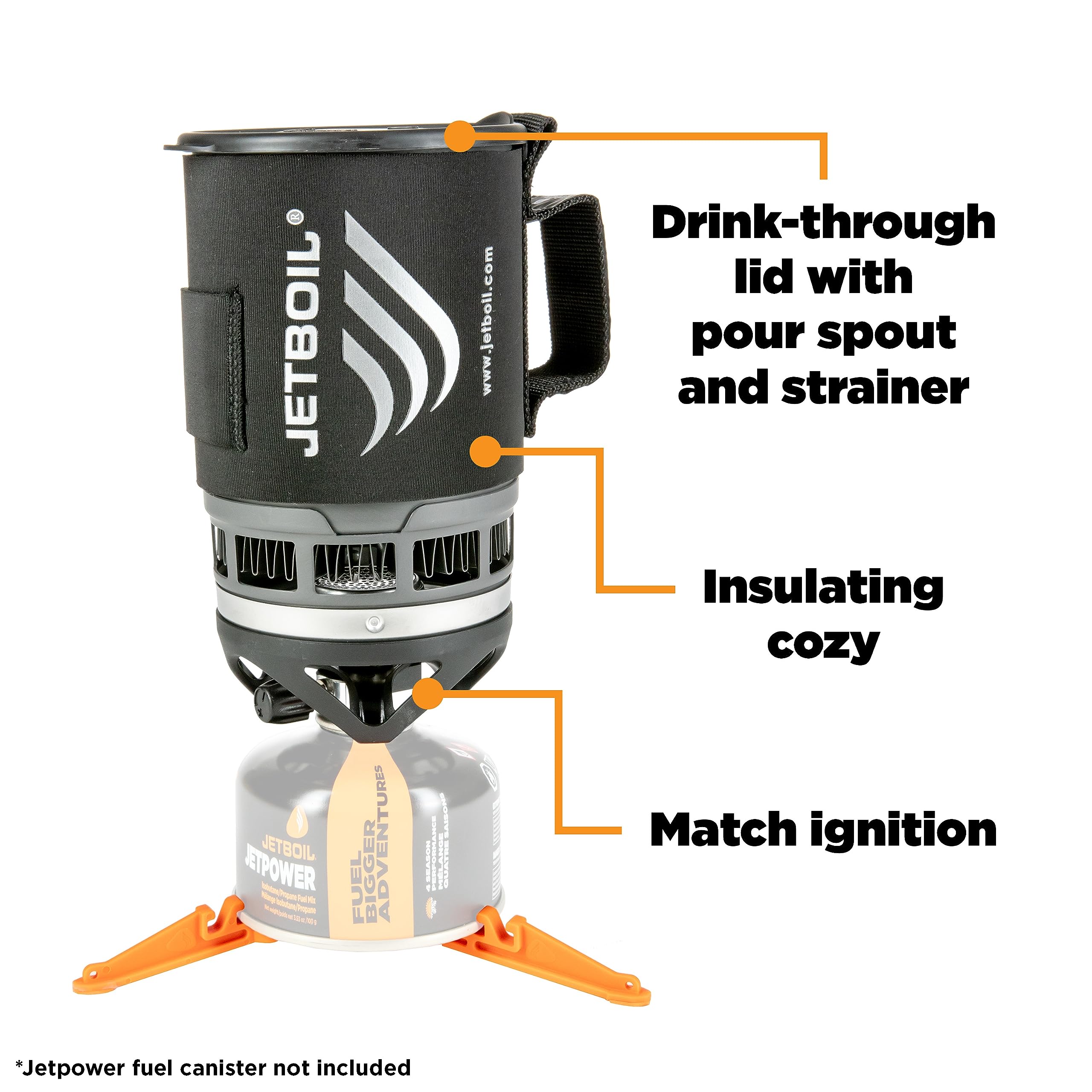 Jetboil ZIP Gaskocher Carbon