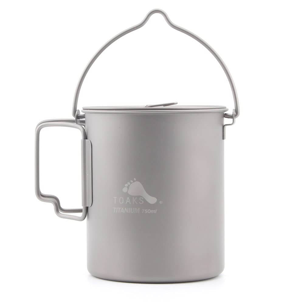 TOAKS Camping Titan Topf 750 ml