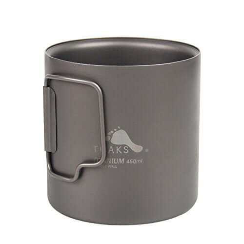 TOAKS Doppelwandiger 450 ml Titanium Becher