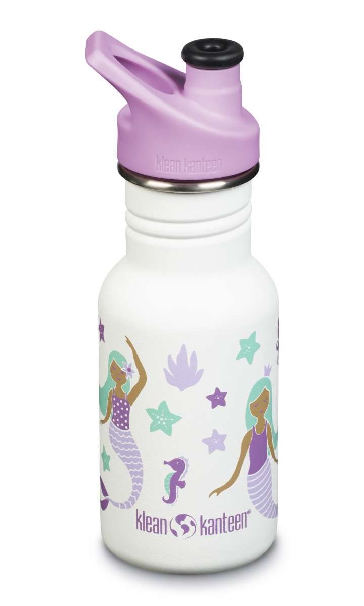 Klean Kanteen Kid Kanteen Classic mit Sport Cap Mermaids 355ml