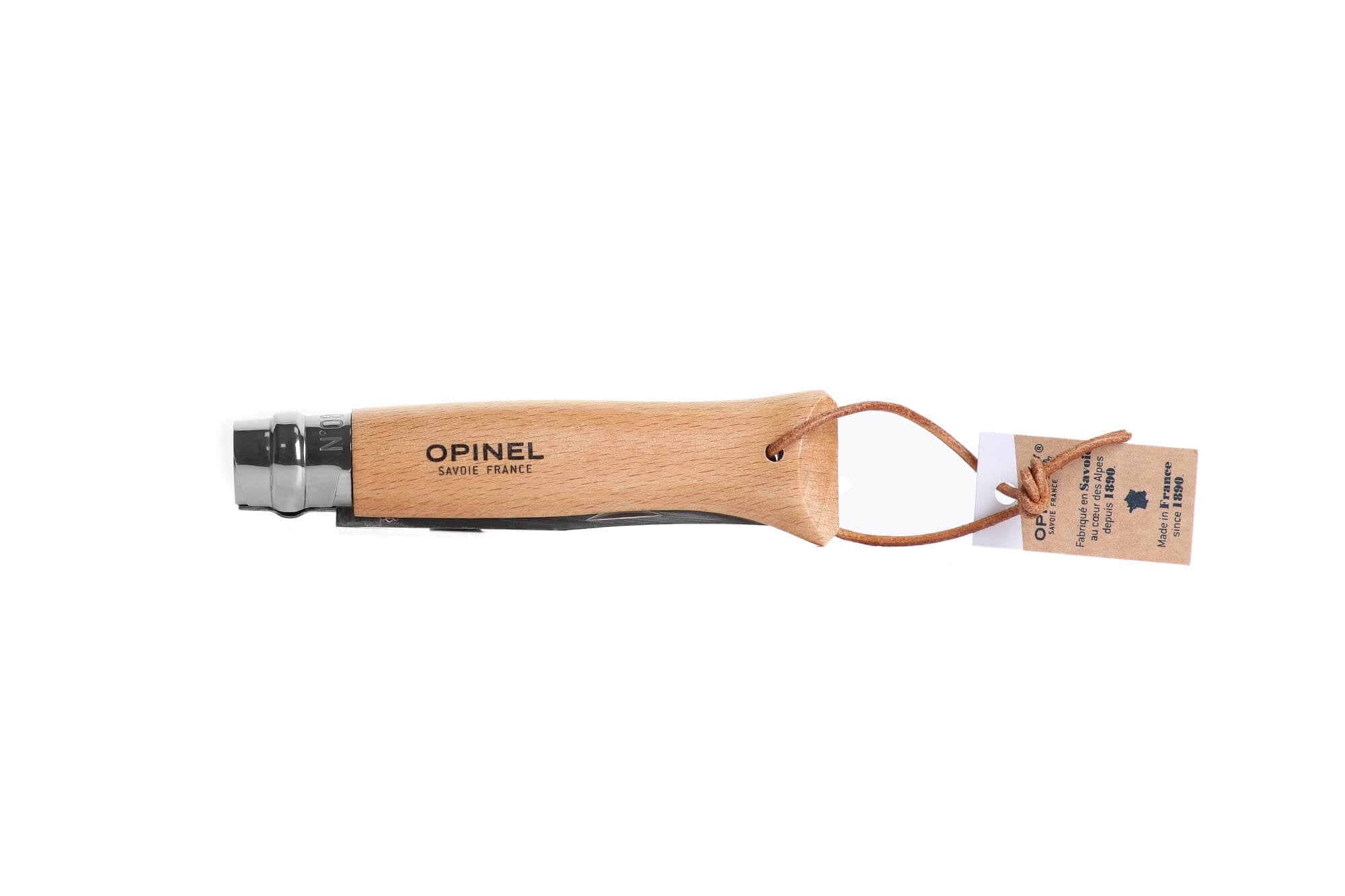 Opinel N°08 mit Lederglied