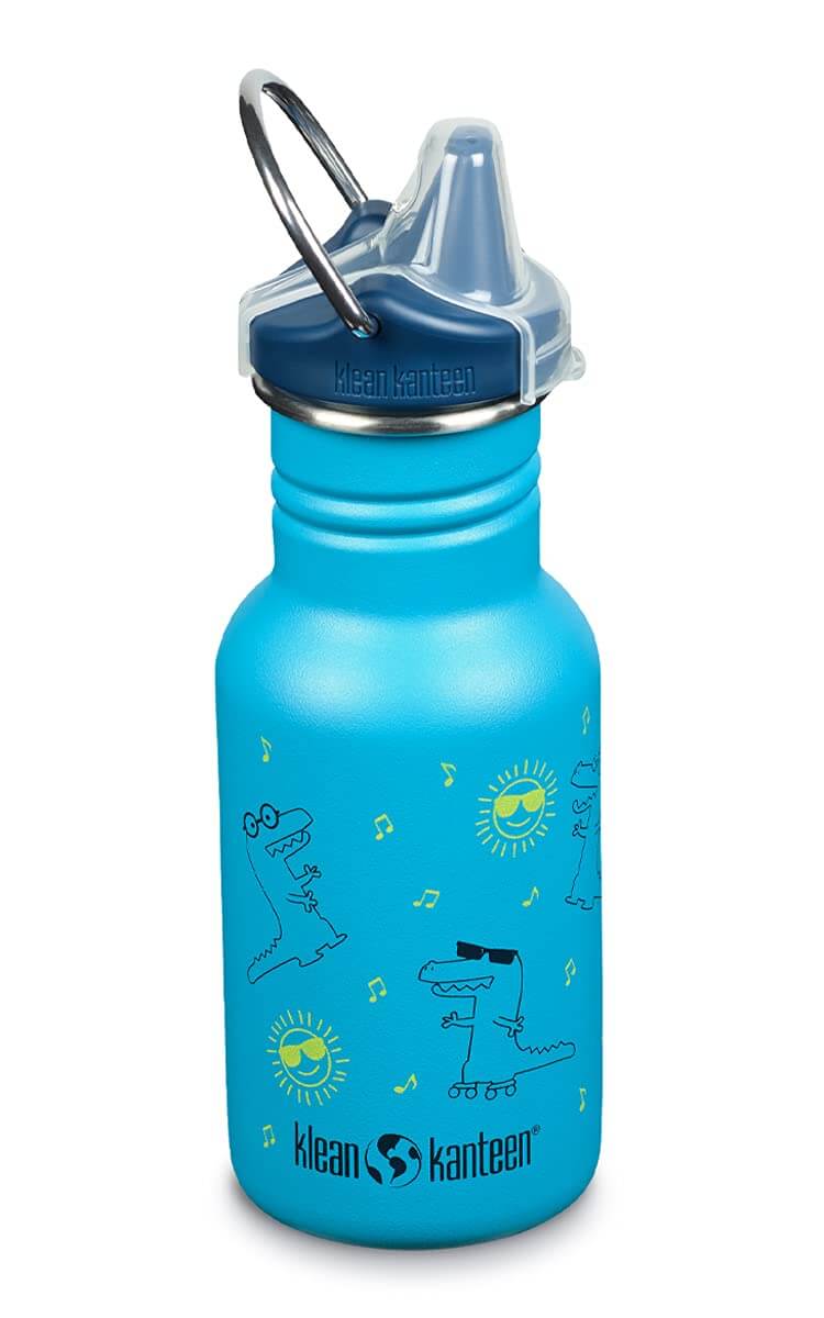 Klean Kanteen Kinder Trinkflasche mit Sippy Cap 355ml