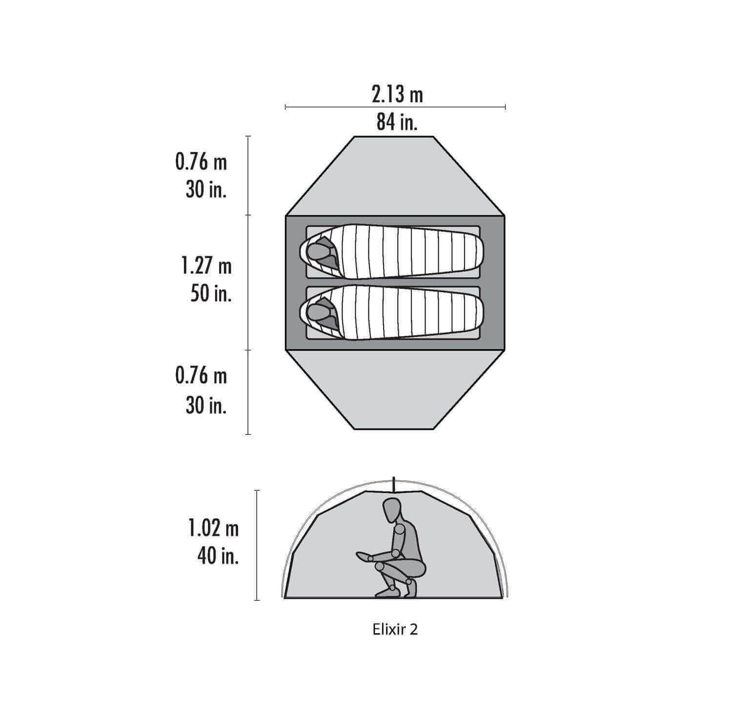 MSR Elixir 3 Tent V2 Zelt