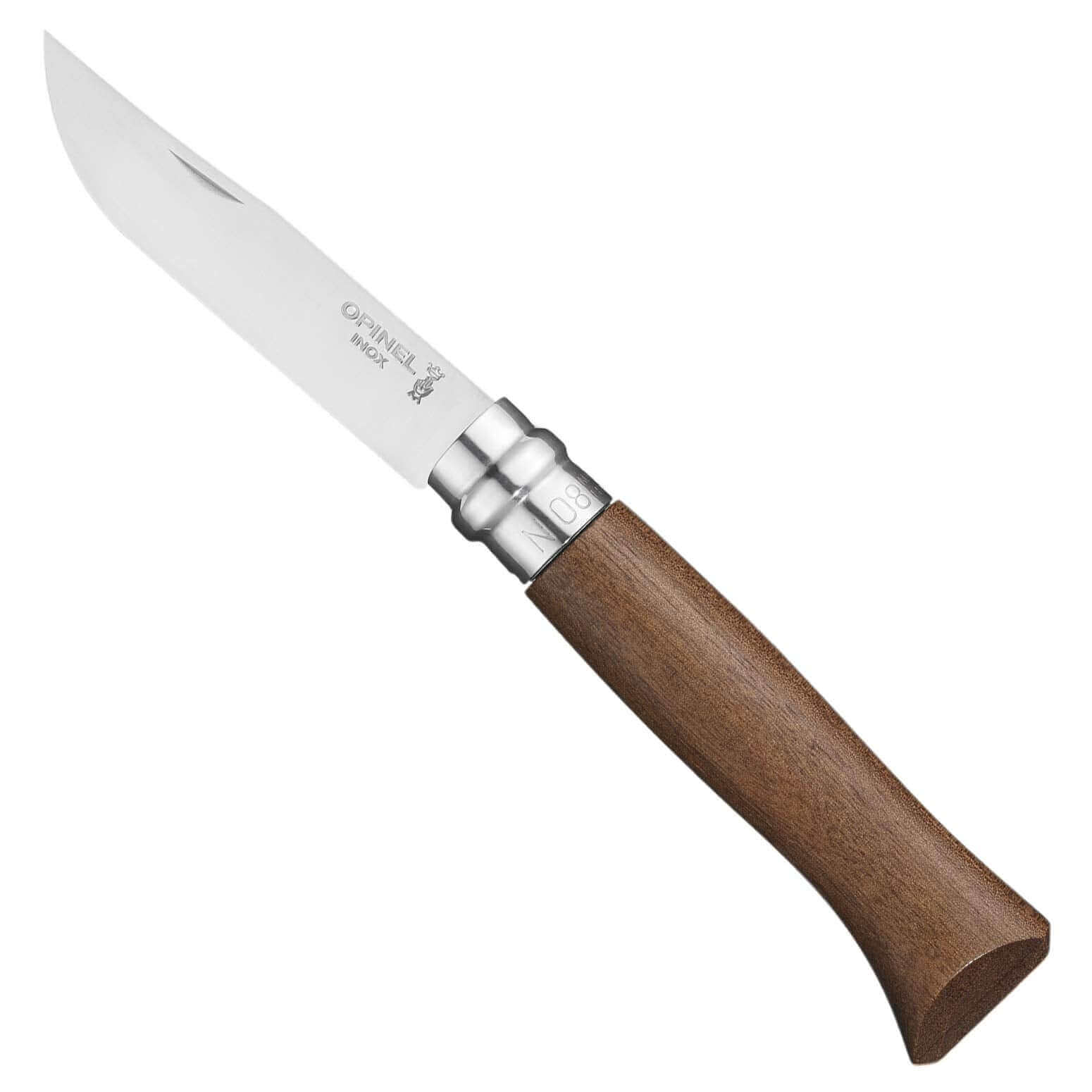 Opinel N°08 Nussholz Inox