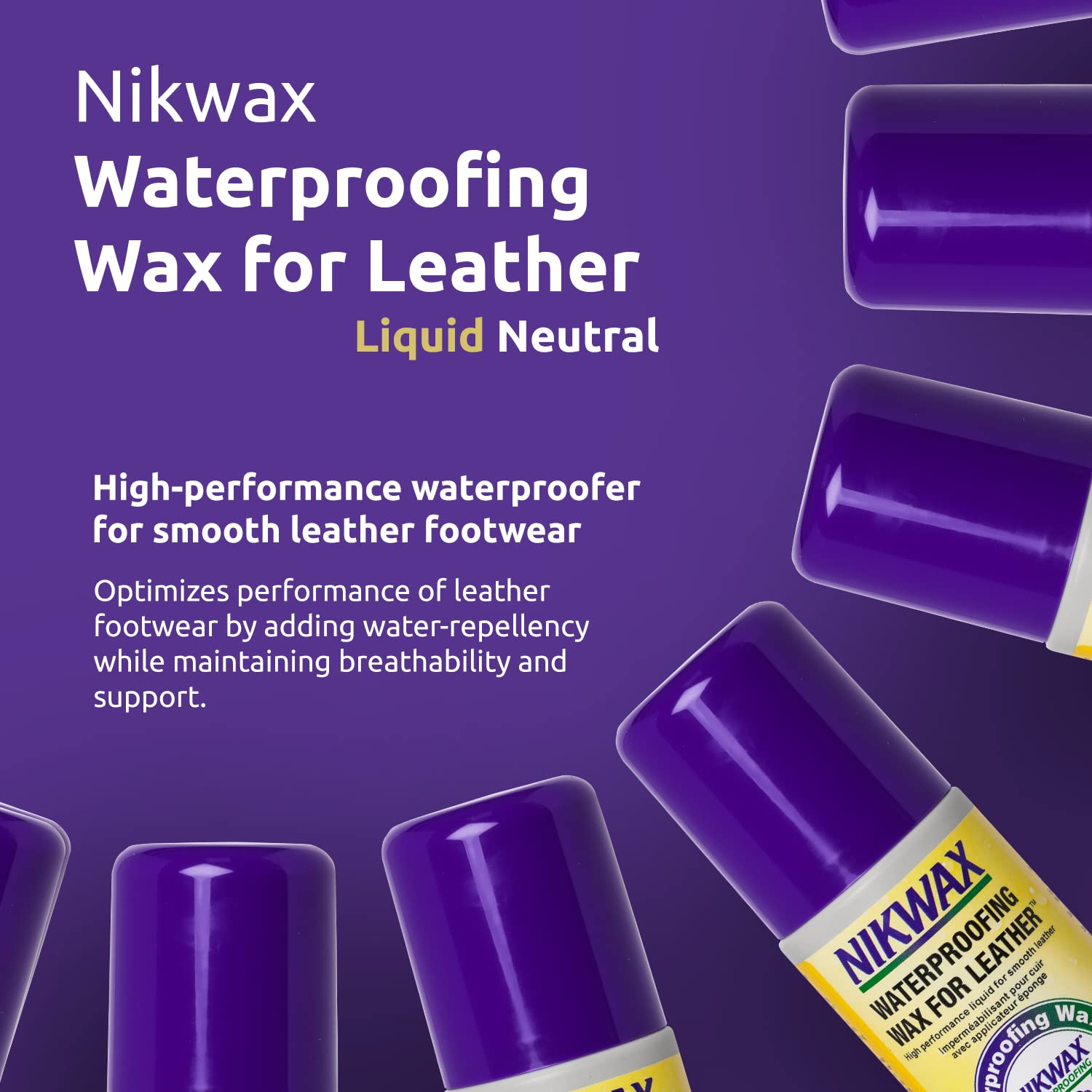 Nikwax  blau, 125 ml, Imprägnierung Wachs für Leder