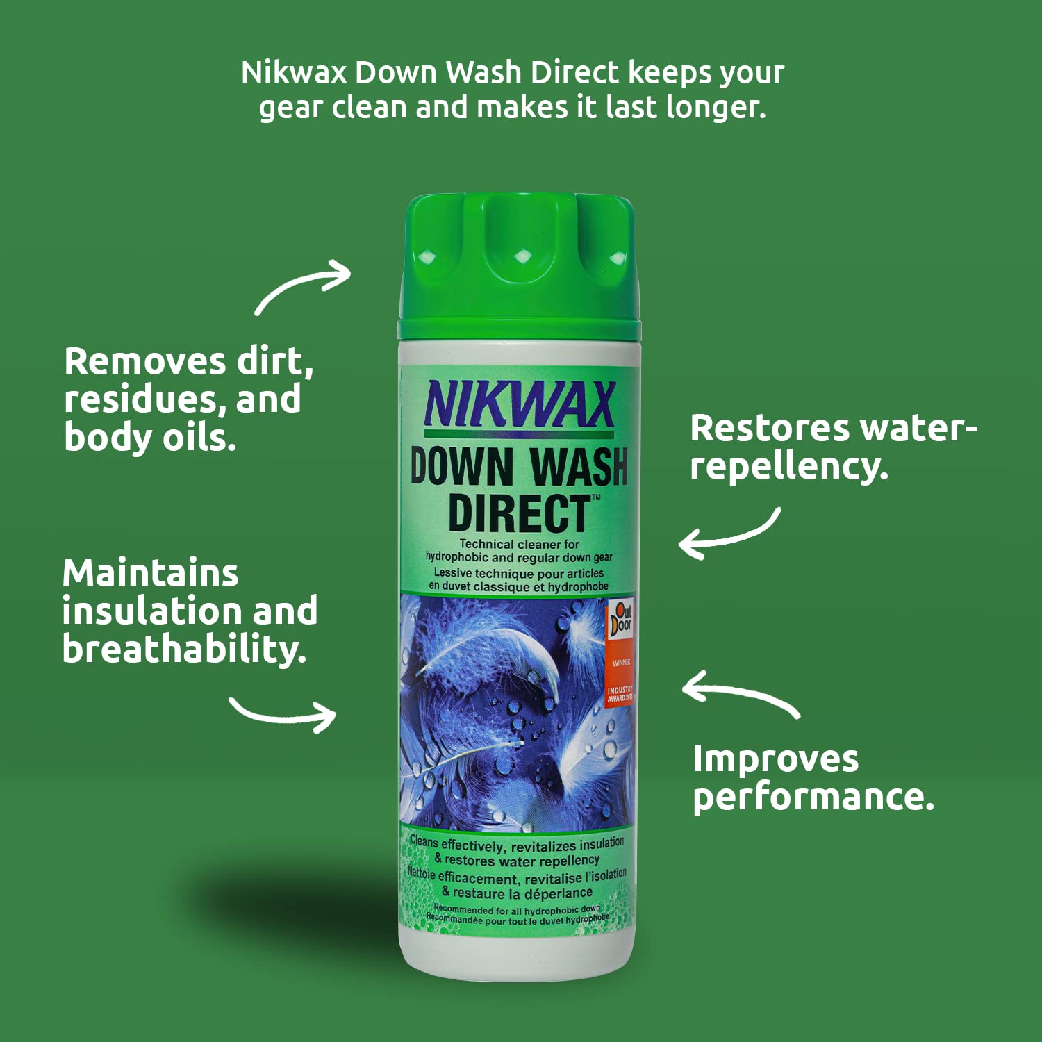 Nikwax Down Wash Direct Waschmittel