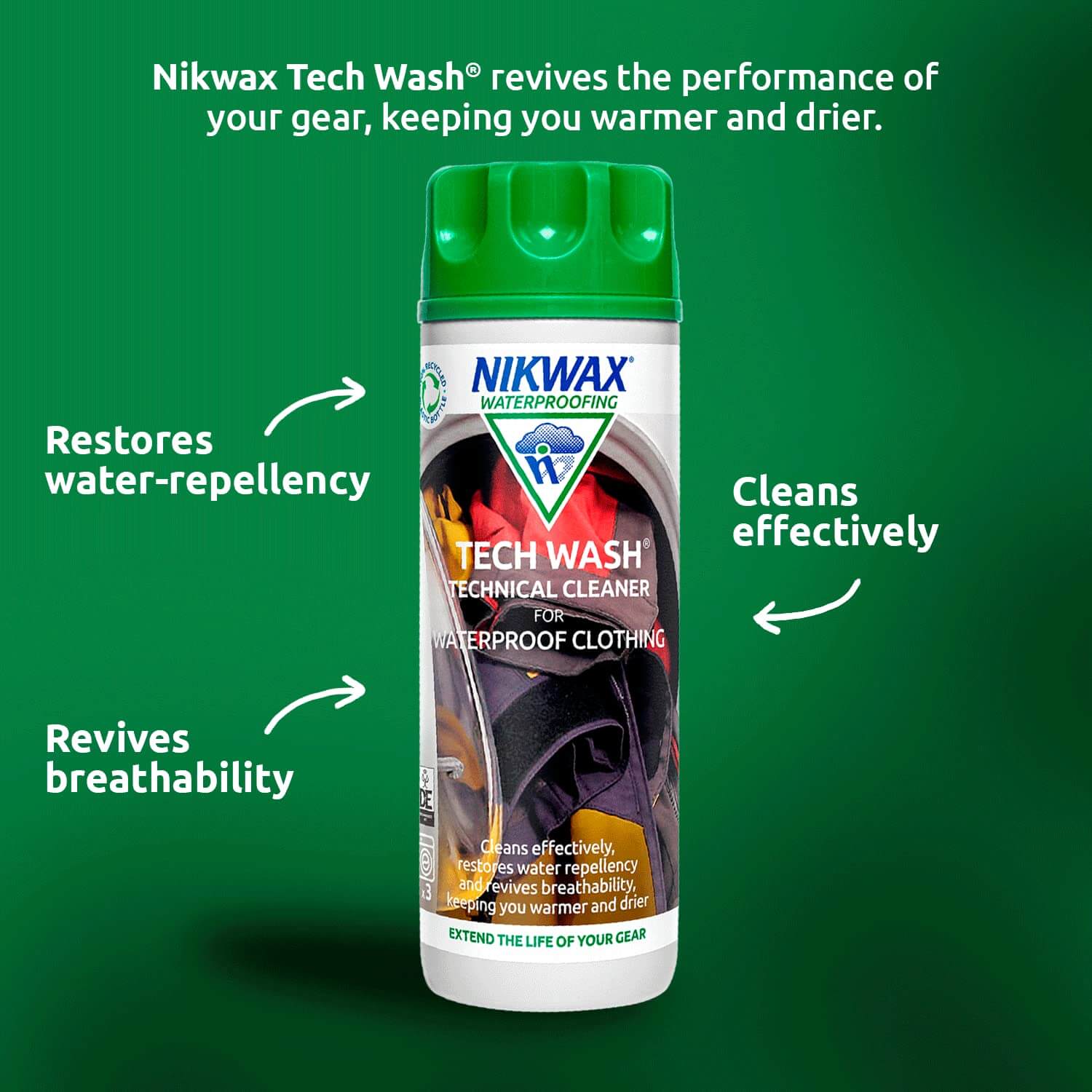 Nikwax Tech Wash 1L Funktionswaschmittel