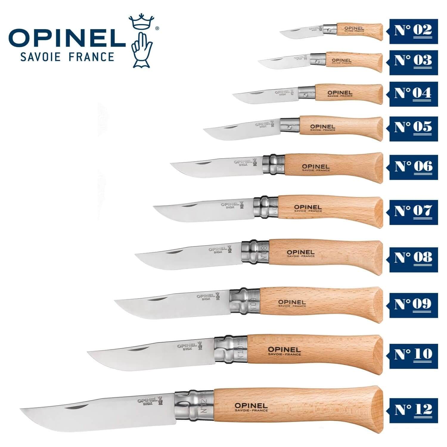 Opinel N°4 - N°12 Inox