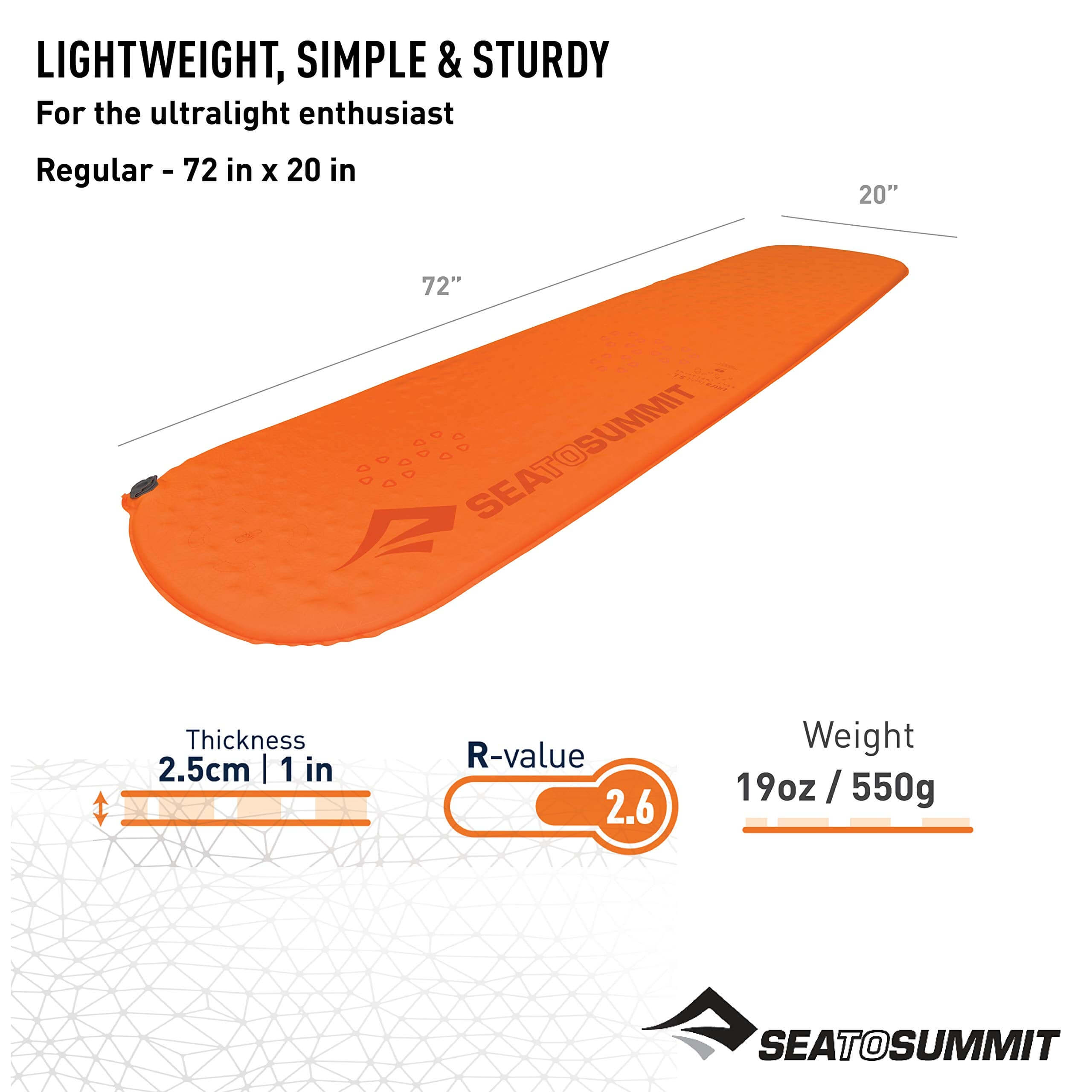 Sea to Summit UltraLight Self-Inflating Isomatte