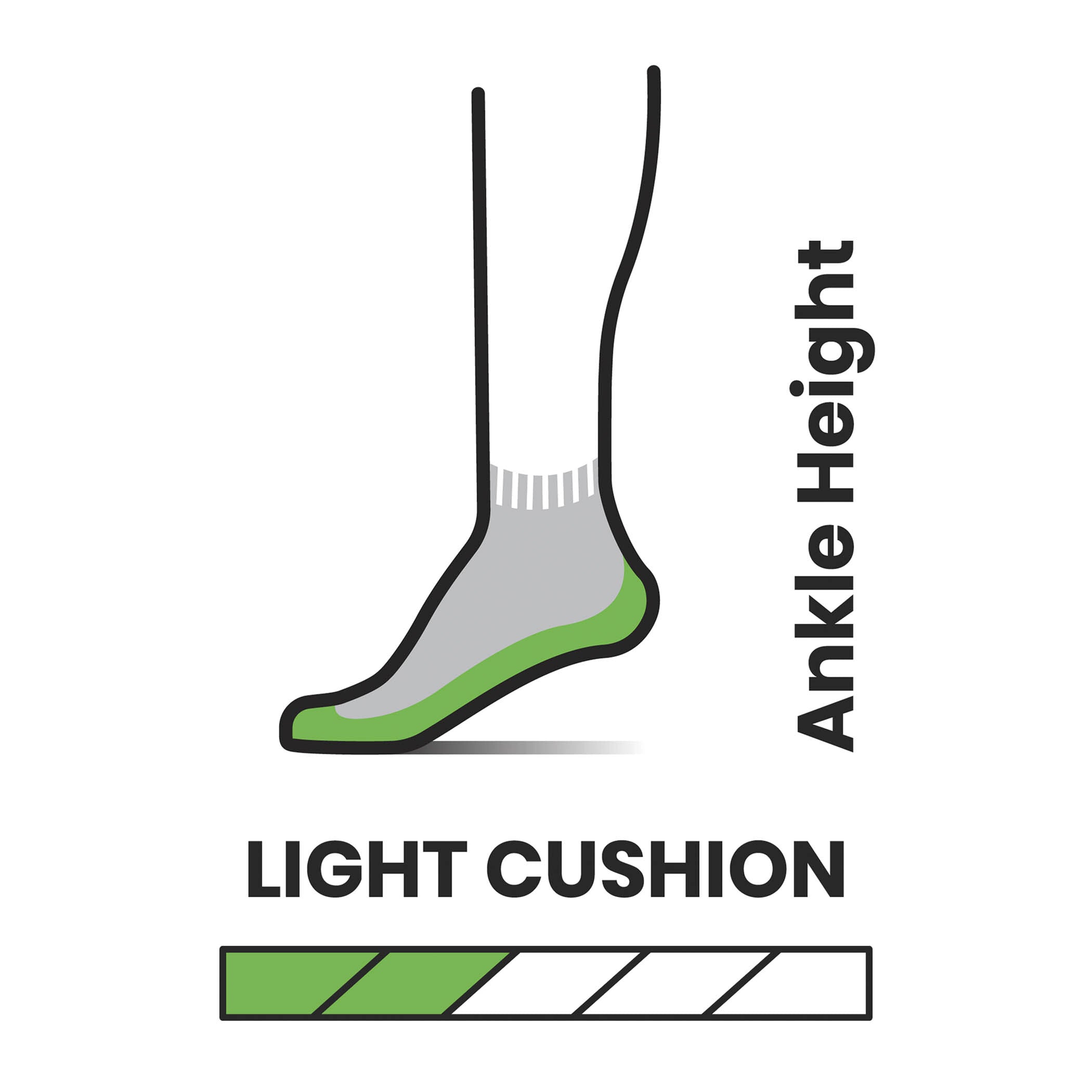 Smartwool Light Cushion Wandersocken für Herren